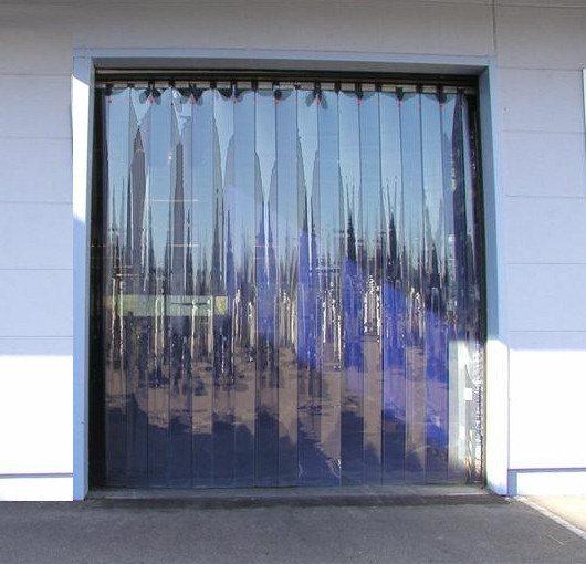 strip curtains installation